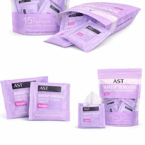 Lingettes nettoyantes pour le visage AST Daily Single Face, lingettes démaquillantes en coton pour éliminer la saleté et l'huile, lingettes démaquillantes - Product Image 3
