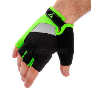 Gants de cyclisme sur mesure, résistants, en vente en gros, gants de cyclisme confortables à demi-doigts - Product Image 6