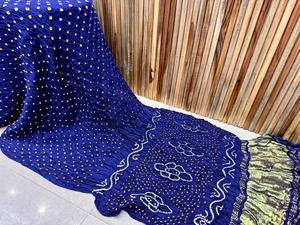 Latest New Gajji silk Digital Print <b>Saree</b> Collection - Product Image 4