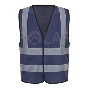 การออกแบบล่าสุดบริการ OEM เสื้อกั๊ก Hi Vis สําหรับผู้ชาย เสื้อกั๊กคุณภาพระดับพรีเมียมที่สะดวกสบายสําหรับผู้ชาย - Product Image 2