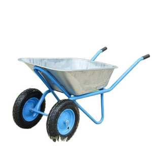 Gorilla xe 2 bánh xe vườn Wagon 4 cu ft Poly Dump giỏ hàng có thể gập lại xử lý 300 LB Công suất làm vườn Nguồn cung cấp - Product Image 2