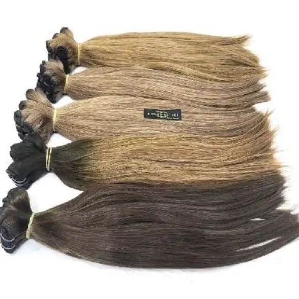 Bán buôn bán Hot Nga Pre ngoại quan tóc con người 0.8gram đôi rút ra Remy U tip Flat tip phần mở rộng tóc