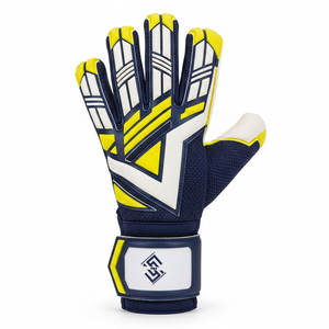 Gants de gardien de but professionnels en latex léger de haute qualité avec fermeture à boucle et crochet antidérapante, protection des doigts, prix de gros - Product Image 1