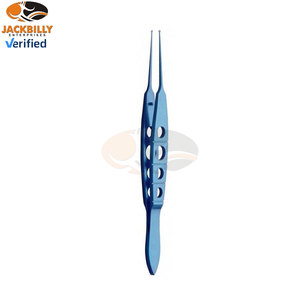 Forceps conjunctivaux Fechtner en acier inoxydable droit de haute qualité, 11 cm, instruments chirurgicaux ophtalmiques pour la chirurgie générale - Product Image 6