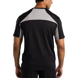 T-shirt d'entraînement personnalisé à manches courtes et col rond, 100 % coton écologique, modèle 2026, à personnaliser – Vente flash - Product Image 2