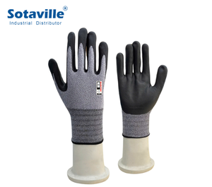 Glovtek GMP15 Gants de protection multifonctionnels à usage général texturés en nitrile offrant une résistance à l'abrasion antistatique et durable - Product Image 1
