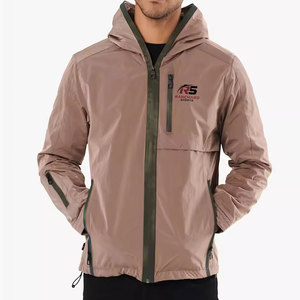 Chaqueta Cortavientos con Capucha para Hombre, Resistente al Agua, Transpirable, Chaqueta Deportiva, Chaqueta Cortavientos para Hombre de Primavera y Otoño - Product Image 1