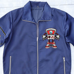 Chaqueta de bombardero informal ajustada para hombre, chaqueta de bombardero con cremallera y cuello levantado para hombre, chaqueta de bombardero cortavientos interior a la moda a cuadros de otoño para hombre - Product Image 3