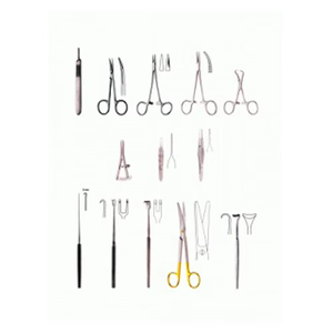 Feynman FP-048-A1 Ensemble nasal Gunters pour endoscopie ORL, rhinoplastie, chirurgie FESS, instruments chirurgicaux plastiques pour le nez, base manuelle, CE - Product Image 2