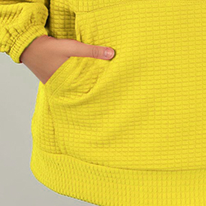 Streetwear grande taille pull lourd long sweat à capuche islamique sweats pour dames à la mode Oem musulman femmes sweats à capuche pour filles - Product Image 4