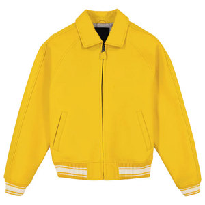 Chaqueta de letras Unisex Avirex 2025, chaqueta universitaria de lana de cuero Real de calidad Premium, característica ligera, fábrica, venta al por mayor, el mejor precio - Product Image 5