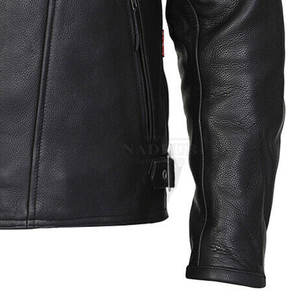แจ็กเก็ตมอเตอร์ไซค์หนังแท้สำหรับผู้ชายแจ็กเก็ตมอเตอร์ไซค์ - Product Image 6