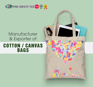 Venta caliente bolsa de algodón unisex con asa logotipo personalizado ecológico bolsa de compras reutilizable promocional a granel al por mayor - Product Image 5