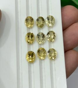 Pierres précieuses de béryl jaune naturel de haute qualité coupe poire en vrac 3mm perles de cristal calibrées fabrication de bijoux couleur jaune aigue-marine - Product Image 2