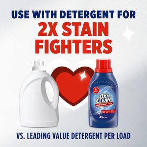 OxiClean Max Force Advanced Stain Remover <b>Liquid</b>, 45 Fl Oz - Product Image 6