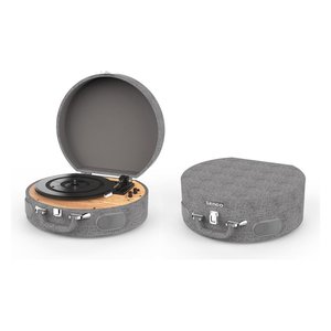 Lenco LS SERIES LS 66GY Grey Turntable Giradischi <b>Musical</b> <b>Instrument</b> Accessory - Product Image 1