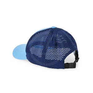 Chapeau de camionneur de couleur audacieuse avec ajustement Snapback et logo de point surélevé Chapeau de camionneur à 5 panneaux avec logo sérigraphié et facture incurvée - Product Image 4