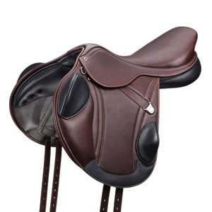 Selle anglaise professionnelle durable de qualité supérieure, structure en bois, cuir personnalisable, accessoires équestres - Product Image 6