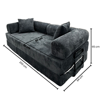 Canapé en tissu moderne en promotion pour villa, salon, appartement, hôtel – Modulaire, pliable, confortable, durable, entièrement en mousse, style minimaliste