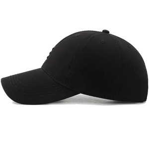 Casquette de baseball d'été unisexe hommes femmes à séchage rapide casquette sportive Snapback avec bord incurvé respirant couleur pure casquette de baseball en os - Product Image 5