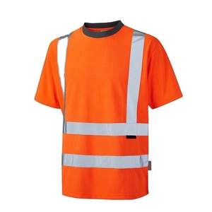 Camisas de seguridad reflectantes para el trabajo, ropa de alta visibilidad, trabajo de construcción - Product Image 1