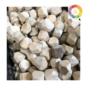 Piedras creativas de madera Tumi Ishi, juguetes apilables Montessori, rocas de equilibrio irregulares para decoración de juegos de niños pequeños y uso educativo - Product Image 2