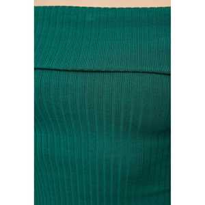 Camiseta Ajustada de Manga Larga con Hombros Descubiertos - Product Image 4