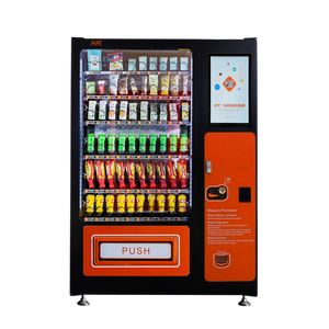 Máquina Expendedora de Comida y Bebida Abierta las 24 Horas para Escuelas y Oficinas con Sistema de Pago con Billetes - Product Image 1