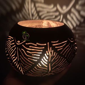 VENTE EN GROS LAMPE À COQUILLE DE NOIX DE COCO LAMPE À DÉCORATION LAMPES SUSPENDUES DE COCO - ECO VIETNAM - Product Image 2