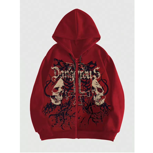 Ropa de invierno, ropa de calle, sudadera con capucha con estampado de pantalla, sudaderas térmicas personalizadas, pulóver, sudaderas con capucha de lana Unisex para hombres 2024 - Product Image 4