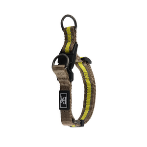 Collare per Animali Domestici Bicolore con Strisce Riflettenti per Passeggiate all'Aperto e Visibilità - Product Image 2