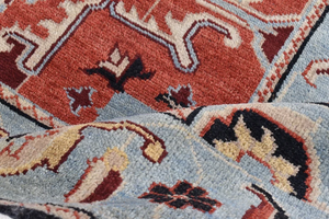 Alfombra de área de algodón de lana Oushak rectangular grande moderna hecha a mano diseño Floral tradicional de lujo para el hogar piso al aire libre sala de estar - Product Image 4