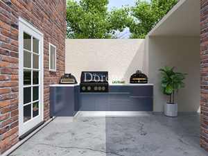 2024 Dorene de haute qualité fabriquée en Chine cuisine extérieure en marbre de haute qualité et stable pour une utilisation <span class=keywords><strong>sous</strong></span> le <span class=keywords><strong>toit</strong></span> - Product Image 3