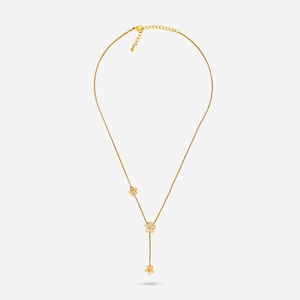 Trendy Classic and Religious Link <b>Chain</b> Necklace Rose Gold Plated <b>Copper</b> with Zircon Pearl for Gifts Parties Anniversaries - Product Image 4