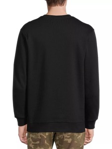 Sudadera de hombre de calidad de lujo personalizada, ropa de calle de cuello redondo de costilla de algodón, jersey con hombros caídos, sudaderas con capucha y sudaderas para hombre - Product Image 2