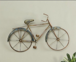 Venta caliente Vintage bicicleta Metal pared arte diseño moderno para sala de estar dormitorio colgante para bodas y ocasiones de cumpleaños - Product Image 6