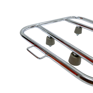 Portaequipajes trasero cromado Lambretta LI S3 + TV3 + SX + DL/GP + Serveta - Tipo Pequeño - Product Image 2