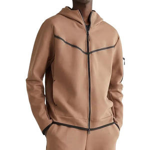 Survêtements de haute qualité respirants avec logo personnalisé pour hommes Vêtements de sport de haute qualité Jogging Ensemble deux pièces Survêtement décontracté pour hommes - Product Image 6