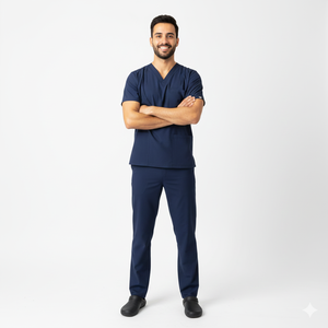 Conjuntos de Uniformes Médicos Modernos de Alta Calidad para Hombre, Tela Transpirable, Ajuste Perfecto para Trabajadores de la Salud, Hospital, Clínica - Product Image 6