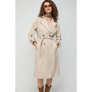 Manteau long à ceinture - Product Image 4