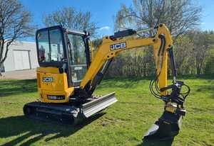 Mini-excavatrice sur chenilles de 2,5 tonnes JCB 25Z-1, excavatrice compacte sur chenilles avec moteur Yanmah et hydraulique Bosch - Product Image 6