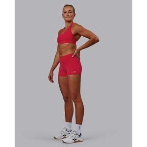 Sujetador Deportivo Challenger sin Costuras con Relleno para Yoga y Gimnasio, Algodón Suave, Ligero, Talla Grande, Color Escarlata - Product Image 4