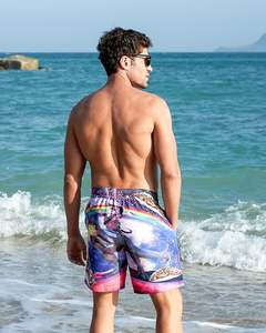 Pantalones Cortos de Gimnasio Personalizables al por Mayor para Hombre, Tallas Grandes, Transpirables, de Malla de Poliéster Elástica, Tejidos hasta la Rodilla, Estilo Urbano - Product Image 6