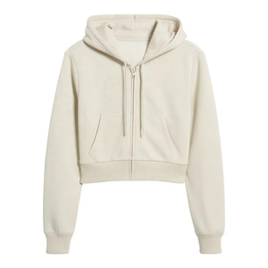 Women's Zipper Hoodies Front Custom Print 100% Cotton Anti-Pilling Full <b>Zip</b> <b>Hooded</b> Sweatshirt Customizable Colors Casual Winter - Product Image 6