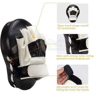 Custom MMA Training Boxing Punching <b>Focus</b> PU Foam Punch Boxing Kick <b>Pad</b> Boxing <b>Focus</b> <b>Pad</b> For Sale - Product Image 4