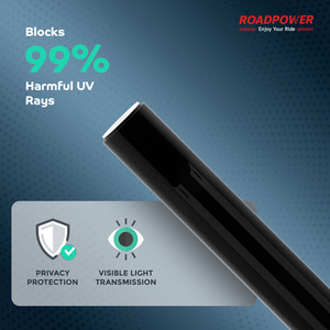 Roadpower Chất lượng cao cửa sổ phim SPT loạt 1m * 30m rõ ràng 00 tinh thể minh bạch bảo vệ sự riêng tư Tăng cường bảo vệ UV - Product Image 2