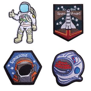 Patch brodé de haute qualité personnalisé à repasser, patch brodé pour vêtement, étiquette de chapeau, patchs pour vêtements - Product Image 4