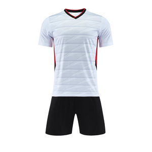 Uniforme de Fútbol Unisex para Adultos de Alta Calidad, Ecológico y Ligero, de Algodón/Poliéster, Manga Corta, Impresión por Sublimación, Secado Rápido - Product Image 1