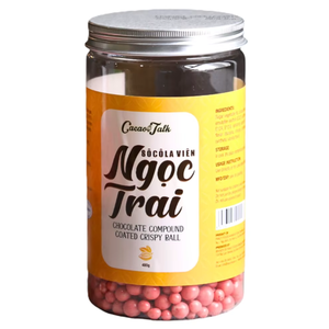 Chocolate Compuesto al Por Mayor Directo del Fabricante, Chocolate Compuesto de Fresa HALAL, Bolas Crujientes de Chocolate, Decoración de Pasteles con Cacao, OEM - Product Image 1