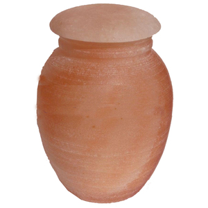 Urnes en sel rose naturel de l'Himalaya les plus vendues pot de cendres fabricant et grossiste de pot de cendres de sel de roche rose de l'Himalaya du Pakistan - Product Image 1
